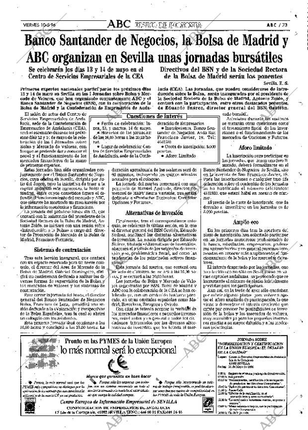 ABC SEVILLA 10-05-1996 página 73