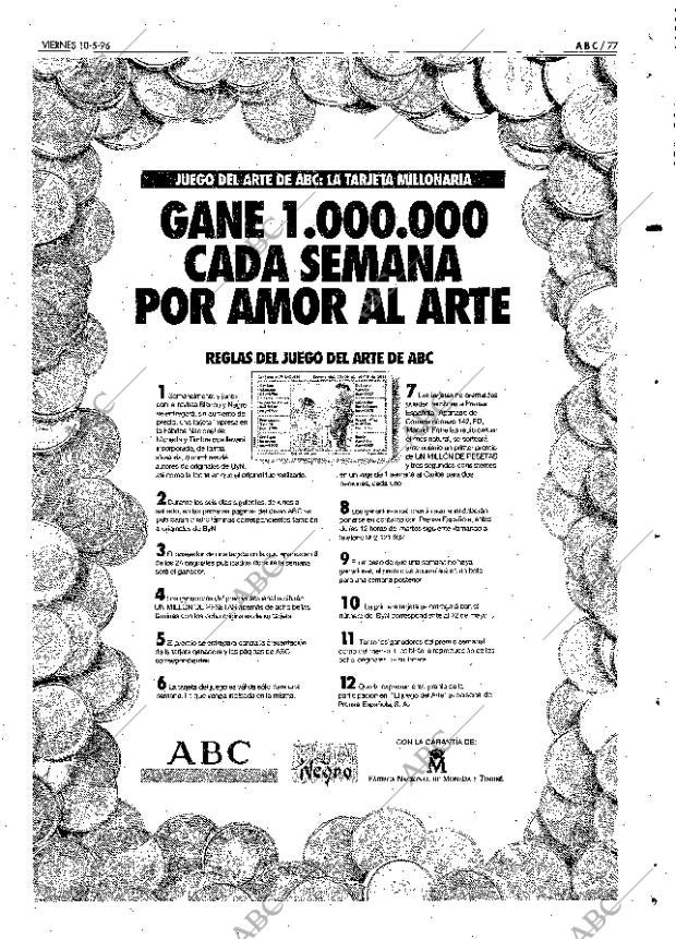 ABC SEVILLA 10-05-1996 página 77