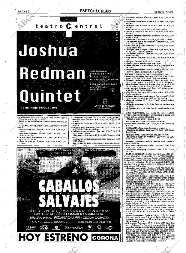 ABC SEVILLA 10-05-1996 página 96