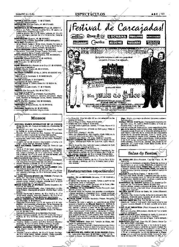 ABC MADRID 11-05-1996 página 101