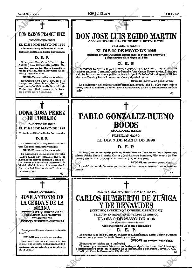 ABC MADRID 11-05-1996 página 105