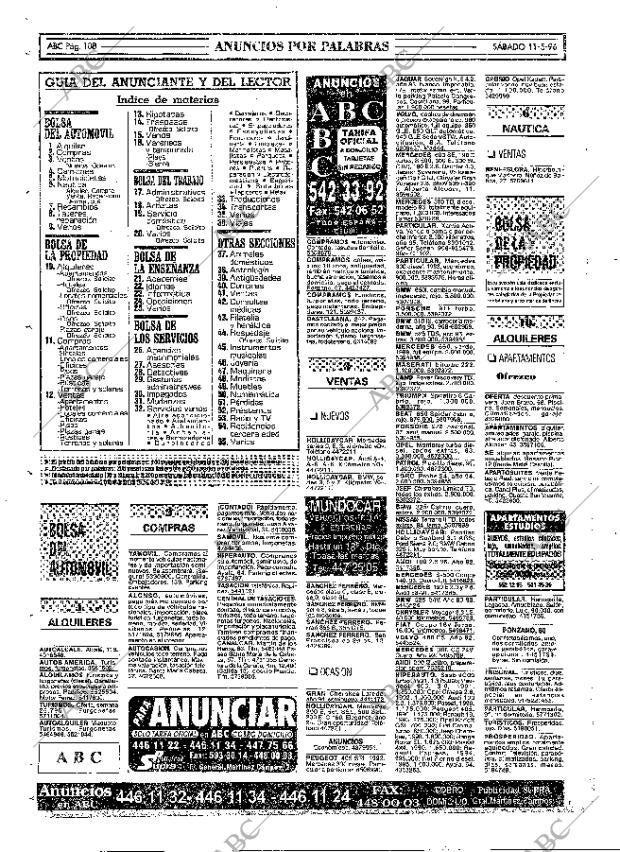 ABC MADRID 11-05-1996 página 108