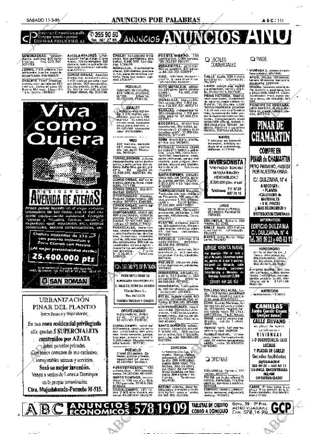 ABC MADRID 11-05-1996 página 111