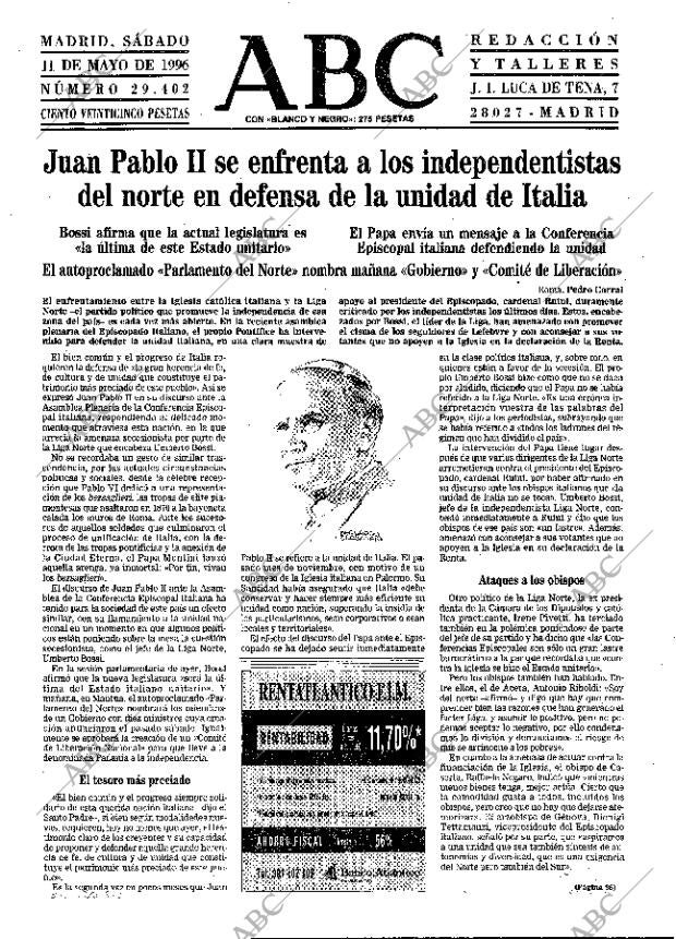 ABC MADRID 11-05-1996 página 19