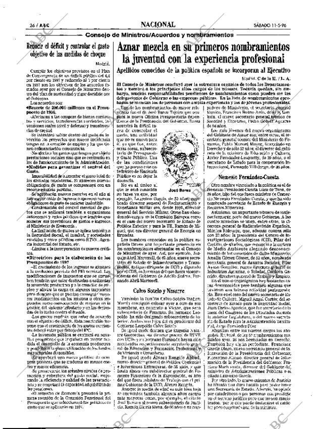 ABC MADRID 11-05-1996 página 26