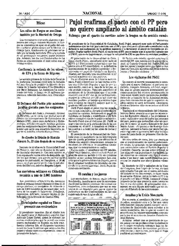 ABC MADRID 11-05-1996 página 28