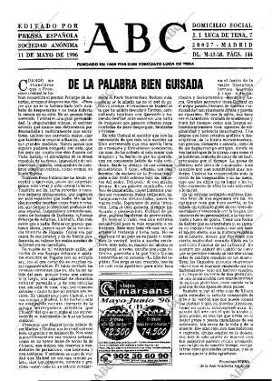 ABC MADRID 11-05-1996 página 3
