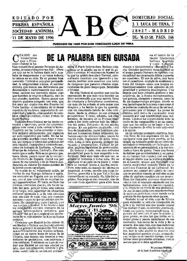ABC MADRID 11-05-1996 página 3