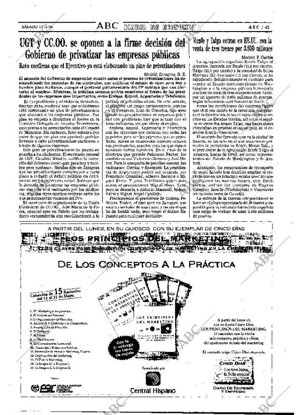 ABC MADRID 11-05-1996 página 43