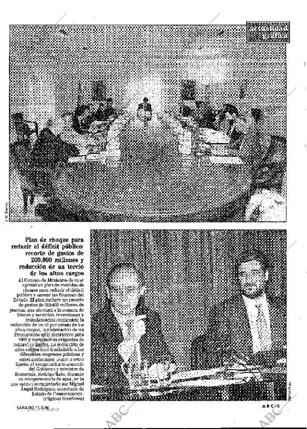 ABC MADRID 11-05-1996 página 5