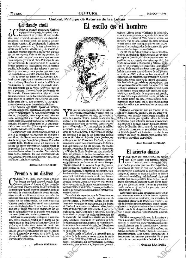 ABC MADRID 11-05-1996 página 70