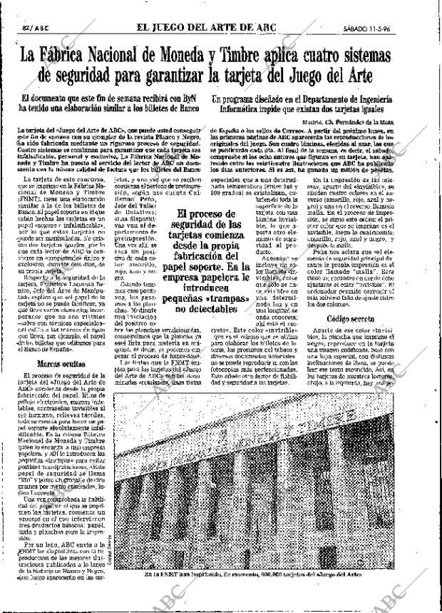 ABC MADRID 11-05-1996 página 82