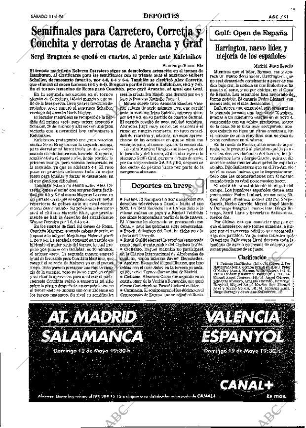 ABC MADRID 11-05-1996 página 91