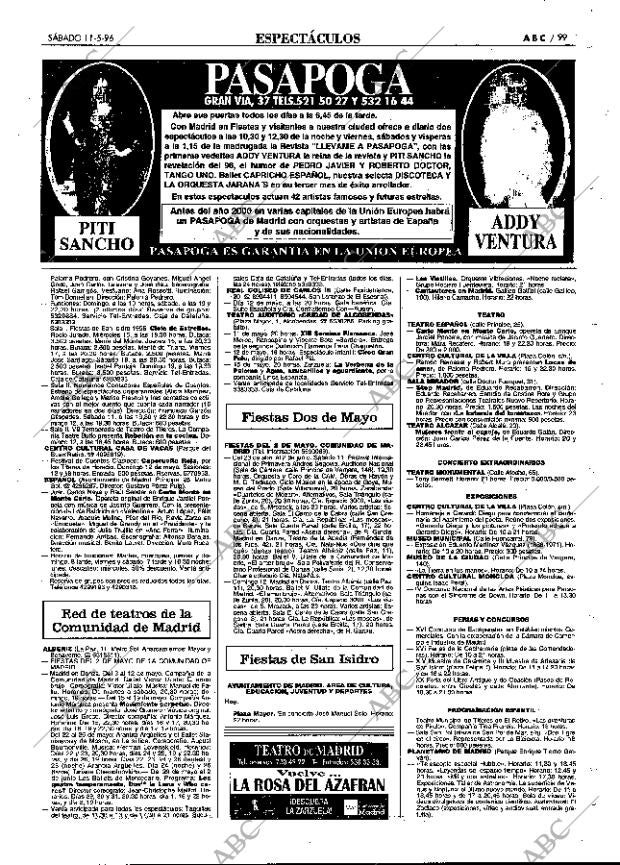 ABC MADRID 11-05-1996 página 99