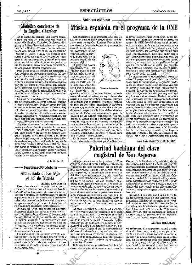 ABC MADRID 12-05-1996 página 102