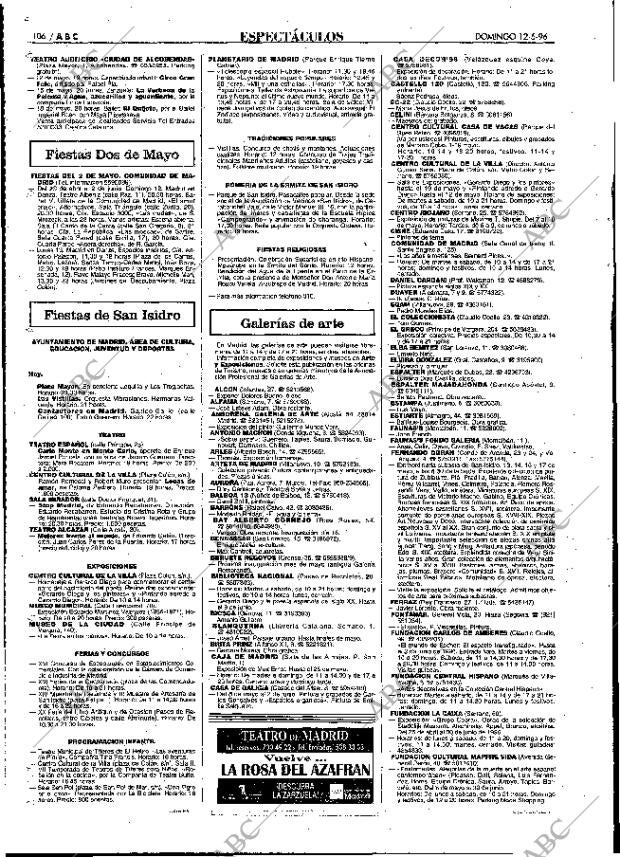 ABC MADRID 12-05-1996 página 106