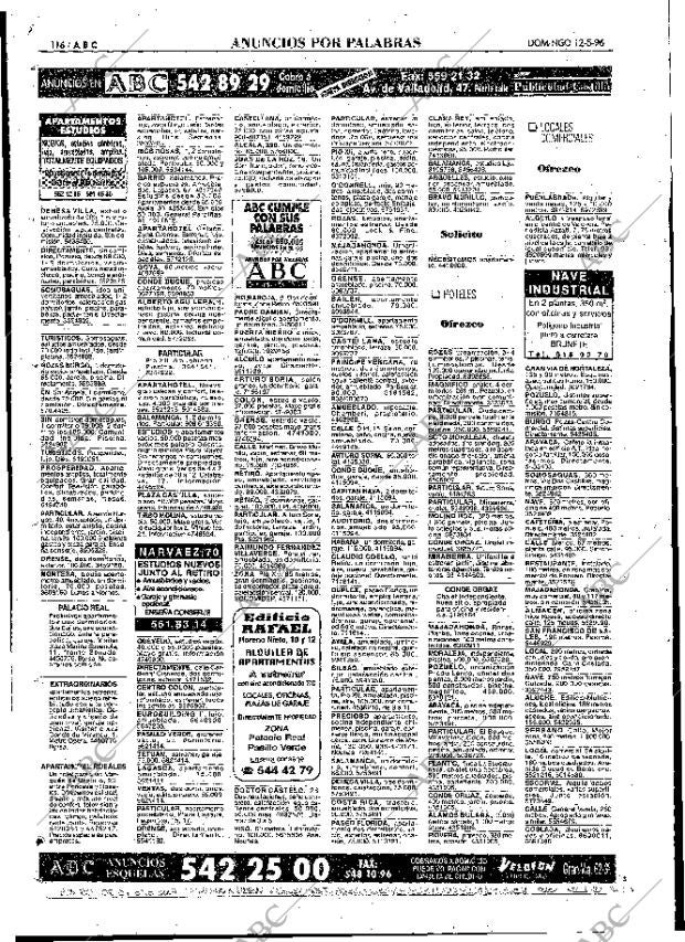 ABC MADRID 12-05-1996 página 116