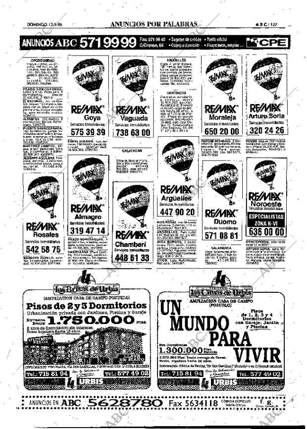ABC MADRID 12-05-1996 página 127