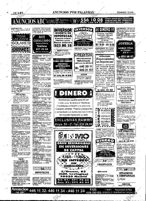 ABC MADRID 12-05-1996 página 138