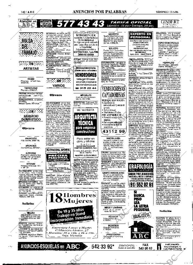 ABC MADRID 12-05-1996 página 142