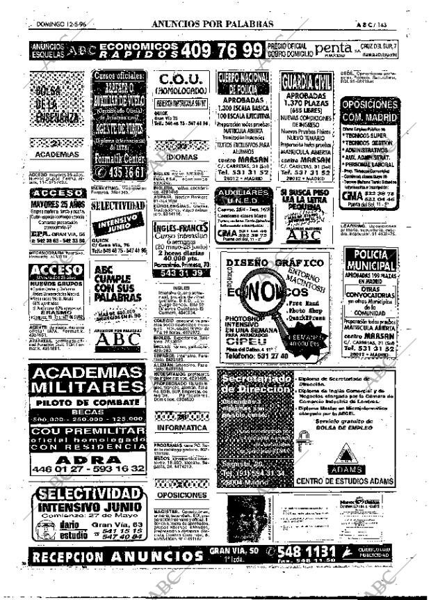 ABC MADRID 12-05-1996 página 143