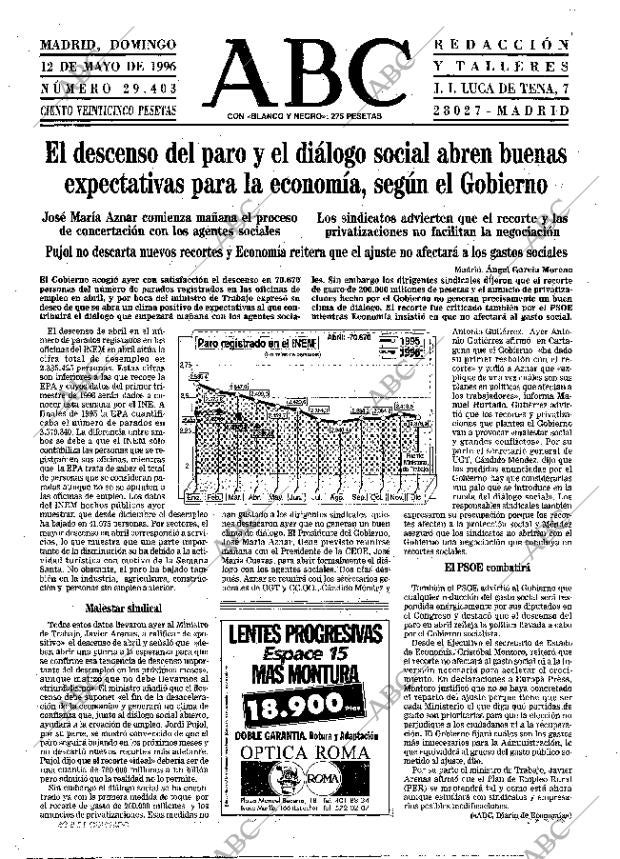 ABC MADRID 12-05-1996 página 21