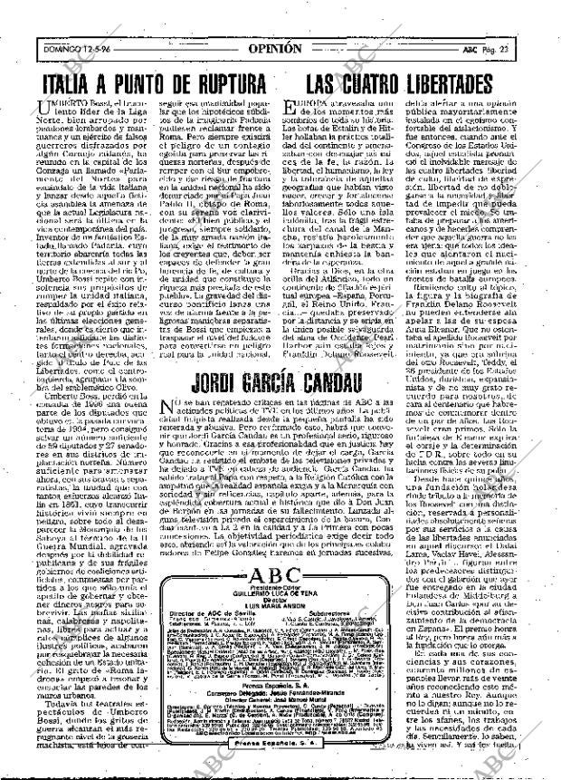 ABC MADRID 12-05-1996 página 23