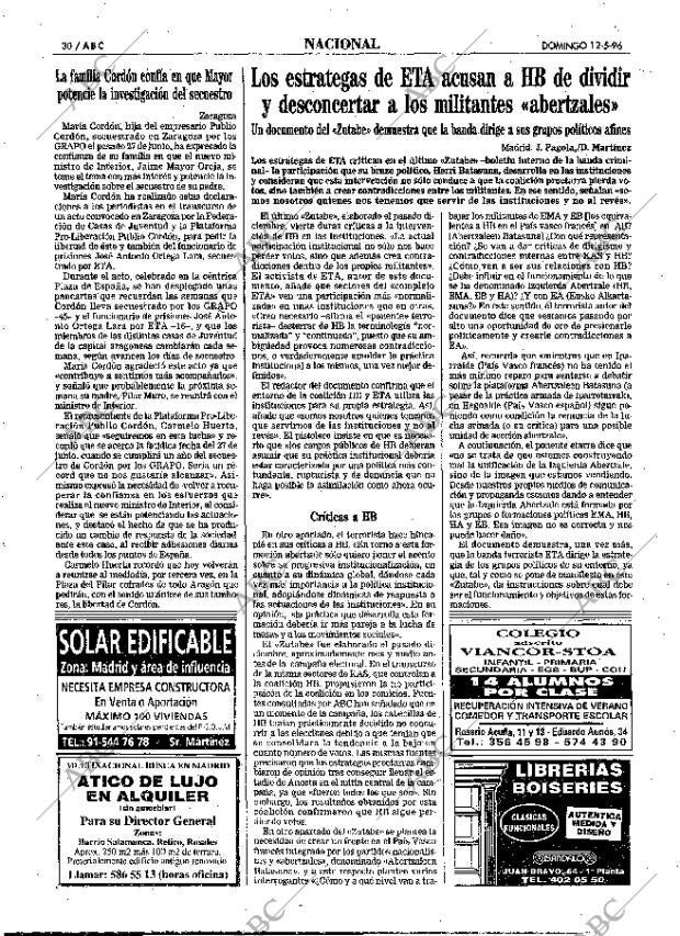 ABC MADRID 12-05-1996 página 30