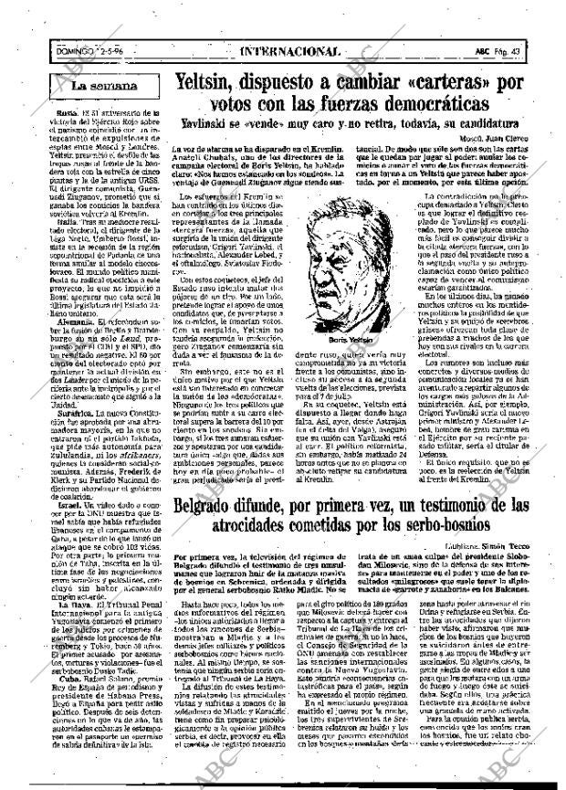 ABC MADRID 12-05-1996 página 43