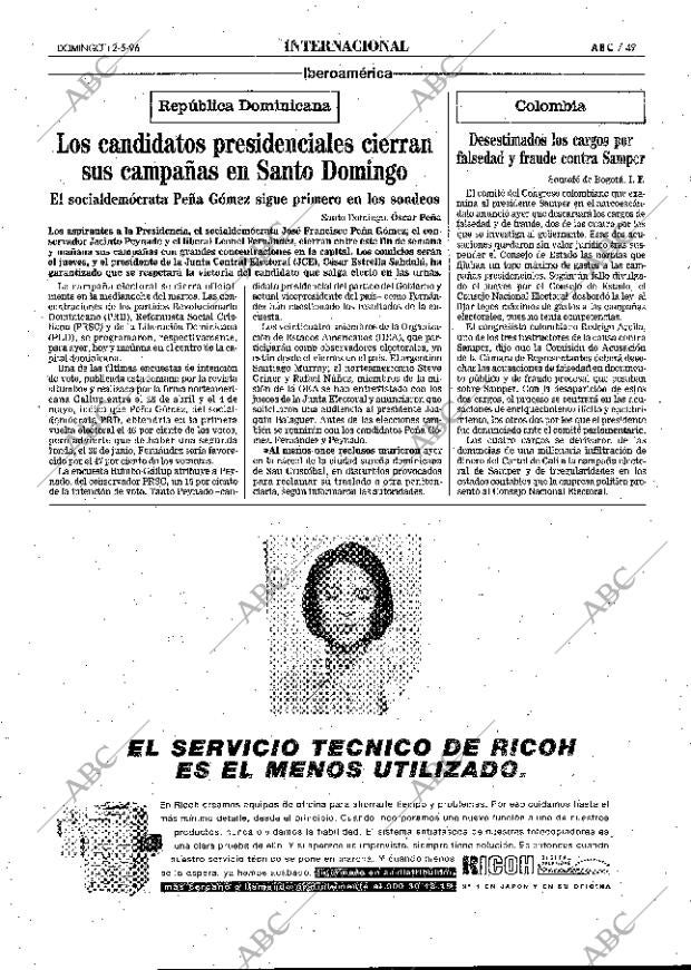 ABC MADRID 12-05-1996 página 49