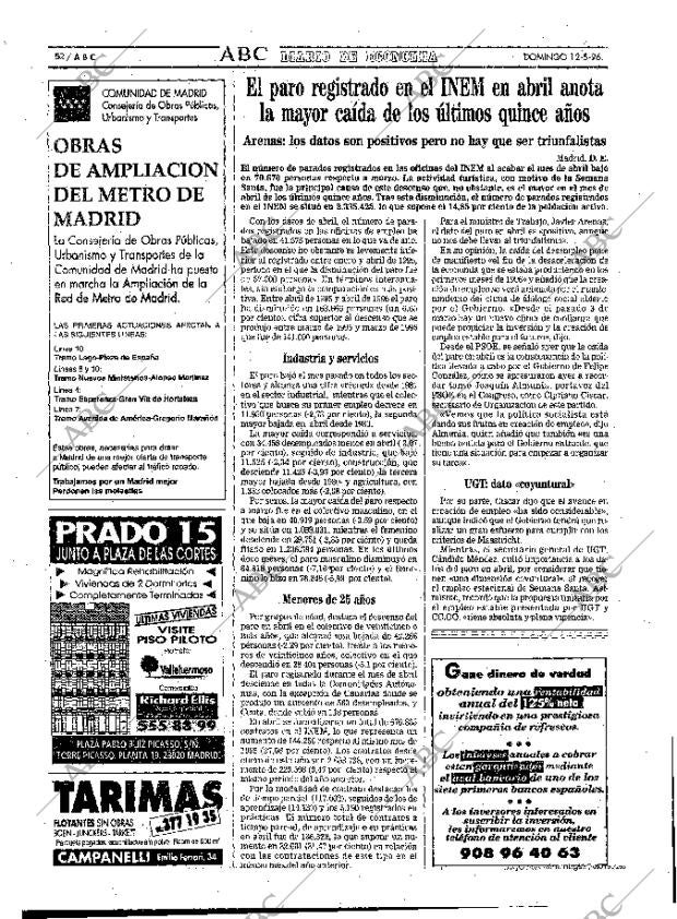 ABC MADRID 12-05-1996 página 52