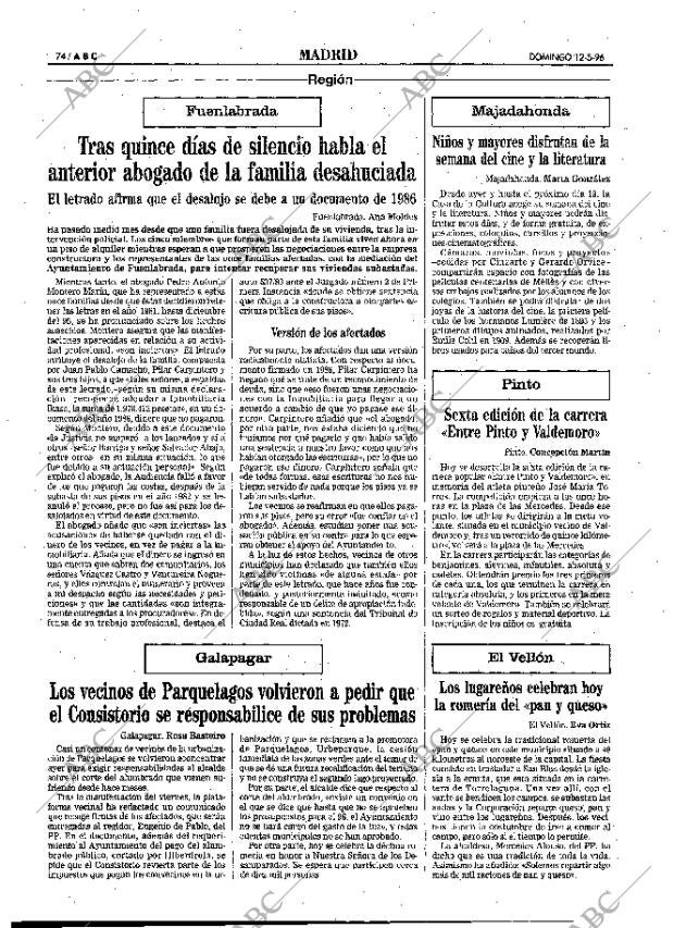 ABC MADRID 12-05-1996 página 74