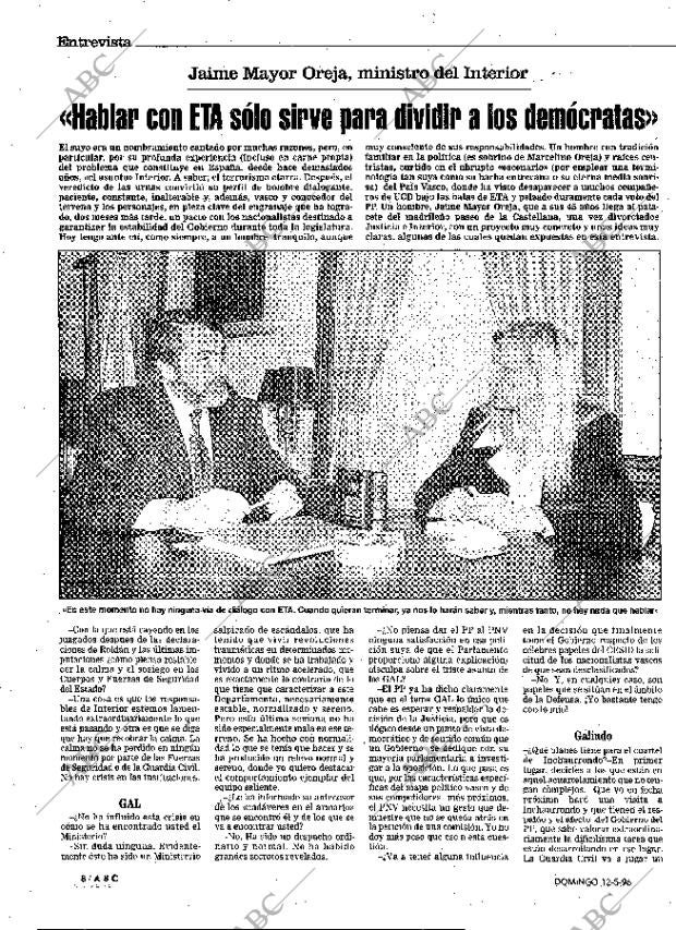 ABC MADRID 12-05-1996 página 8