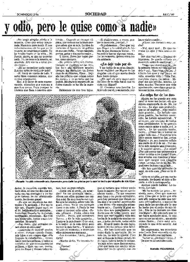 ABC MADRID 12-05-1996 página 89