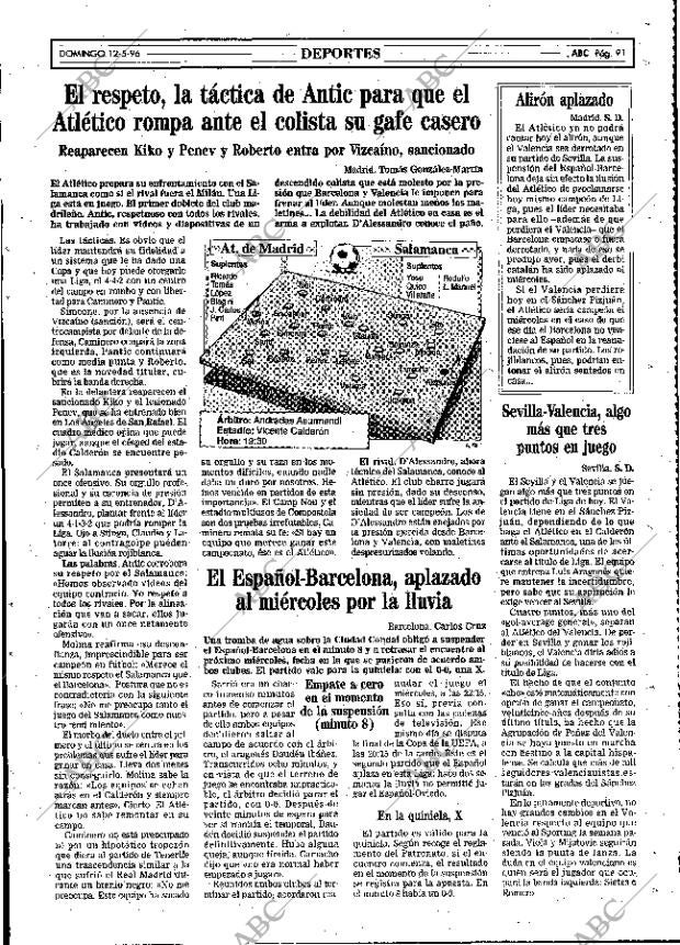 ABC MADRID 12-05-1996 página 91