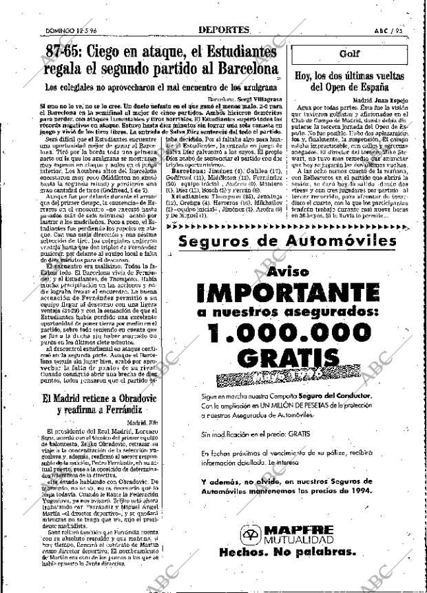 ABC MADRID 12-05-1996 página 95
