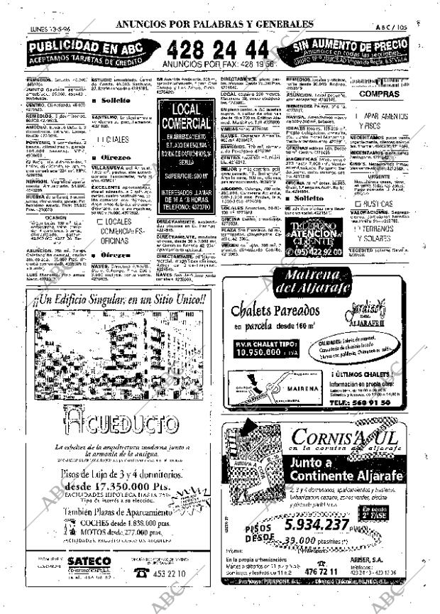 ABC SEVILLA 13-05-1996 página 105