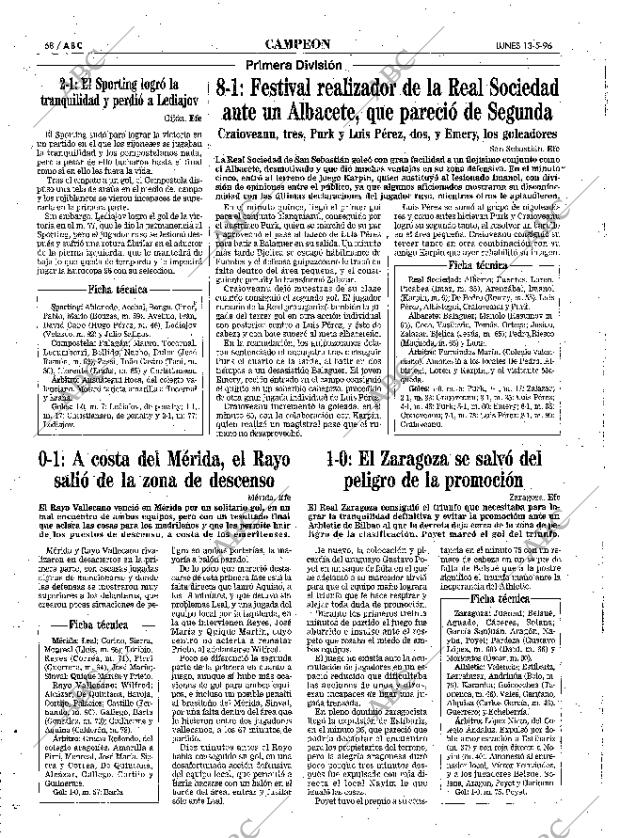 ABC SEVILLA 13-05-1996 página 68
