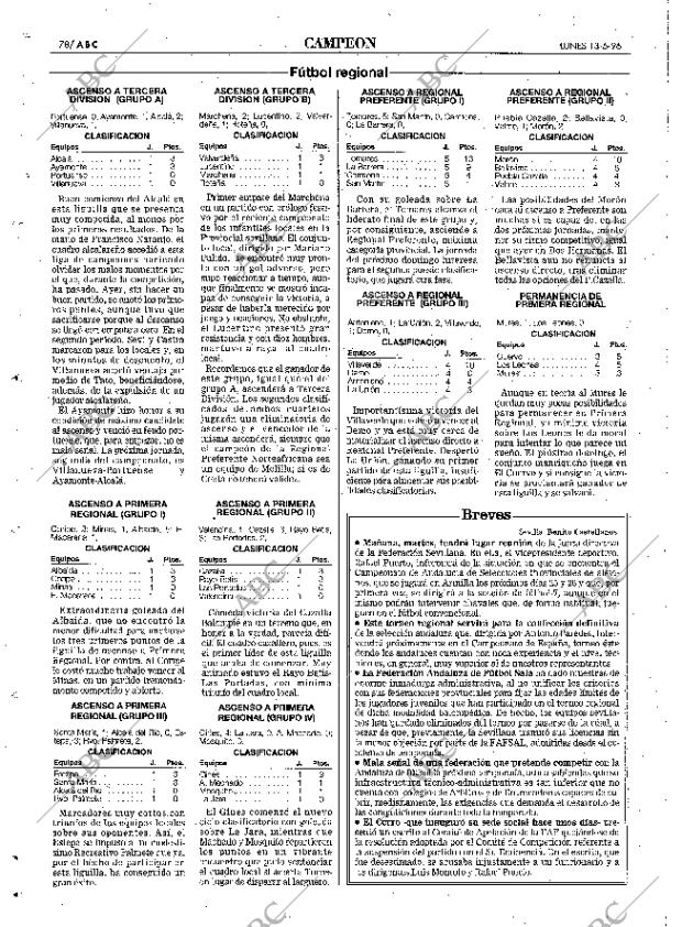 ABC SEVILLA 13-05-1996 página 78