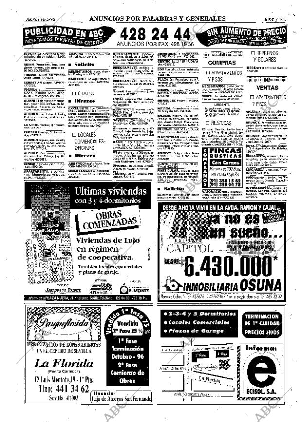 ABC SEVILLA 16-05-1996 página 103