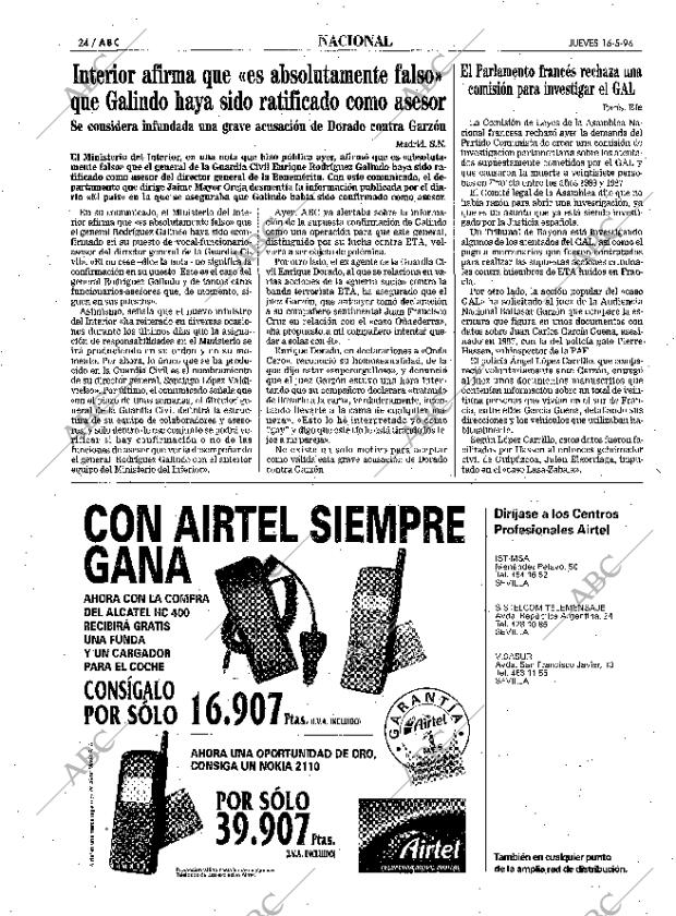 ABC SEVILLA 16-05-1996 página 24