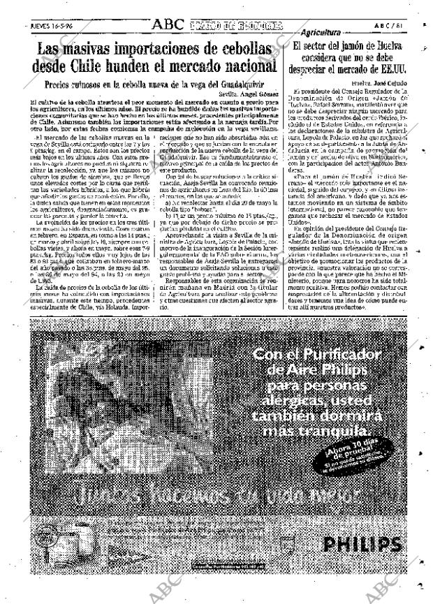 ABC SEVILLA 16-05-1996 página 81