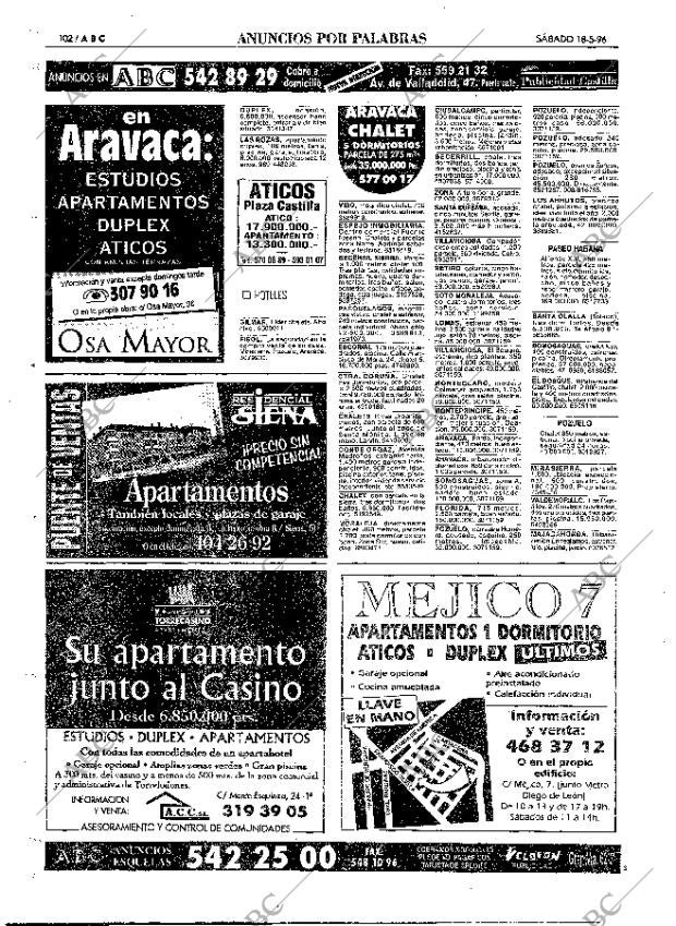 ABC MADRID 18-05-1996 página 102