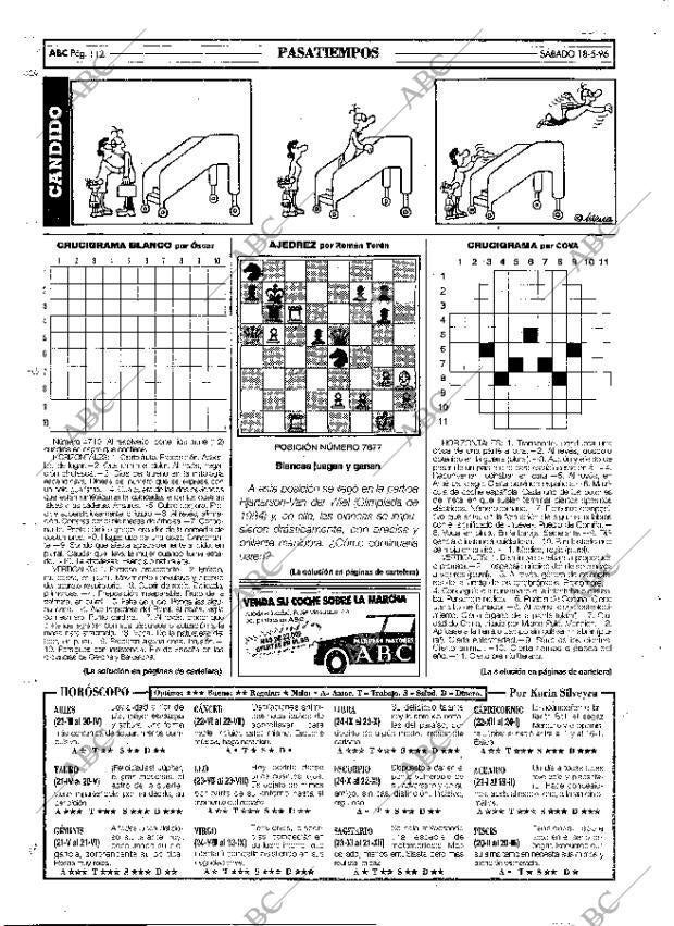 ABC MADRID 18-05-1996 página 112