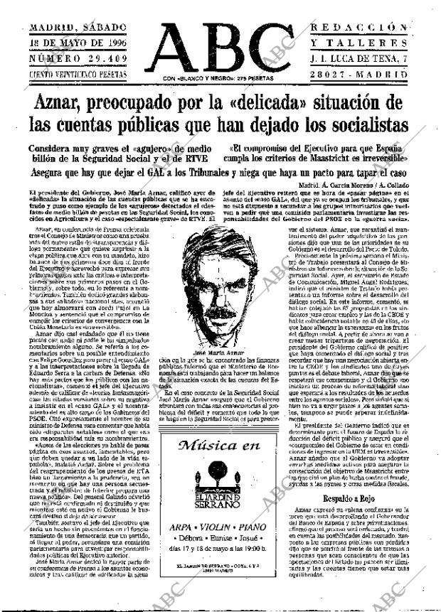ABC MADRID 18-05-1996 página 15