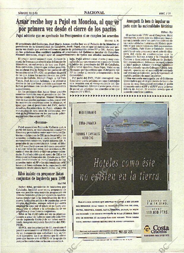 ABC MADRID 18-05-1996 página 31
