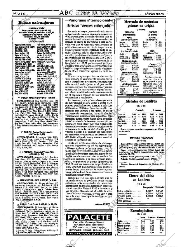 ABC MADRID 18-05-1996 página 54