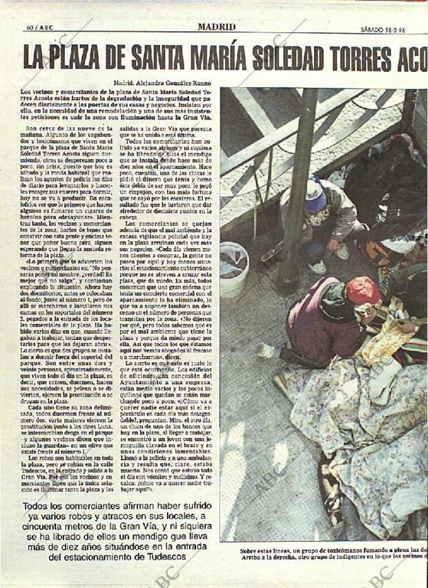 ABC MADRID 18-05-1996 página 60