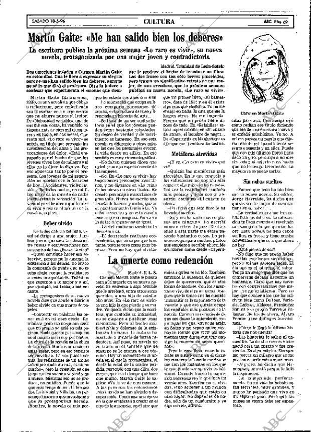 ABC MADRID 18-05-1996 página 69