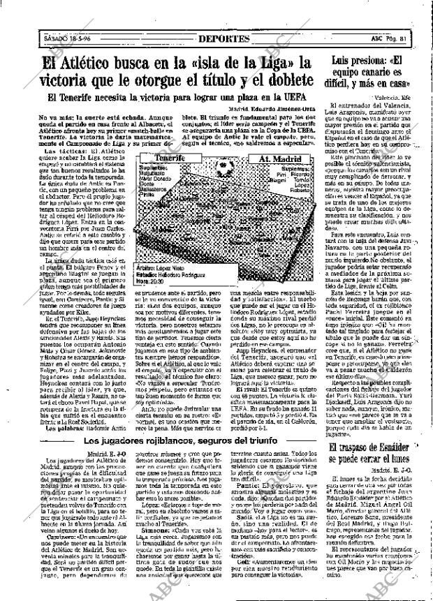 ABC MADRID 18-05-1996 página 81